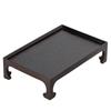 Zen Bamboo High-legged Tea Tray Household High-end Dry Tea Tray Cup Kettle Storage Tray