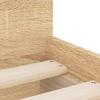 Bed with Drawers Sonoma Oak 75 x 190 cm
