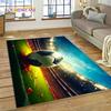 Soccer Football Field Rug Carpet for Living Room Bedroom Home Decor,Floor Mat Non-slip Decoration for Sofa Kitchen Doormat Gifts