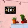 Personalized Custom Aluminum Sign Multi-Purpose Bar Garage Office Home Decor