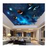 3D Wall Mural For Living Room Bedroom Ceiling Wallpaper Wall Decor Universe Planet Star Ceiling Wallpaper Fresco