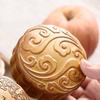 Creative Ceramic Tea Storage Container Antique Simulation Mooncake Shape Tea Jar with Lid Round Small Storage Box Kitchen