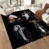 I tappeti quadrati dallo stile iconico di Michael Jackson sono un'ottima scelta per soggiorni, camere da letto, arredamento della casa e come regali.