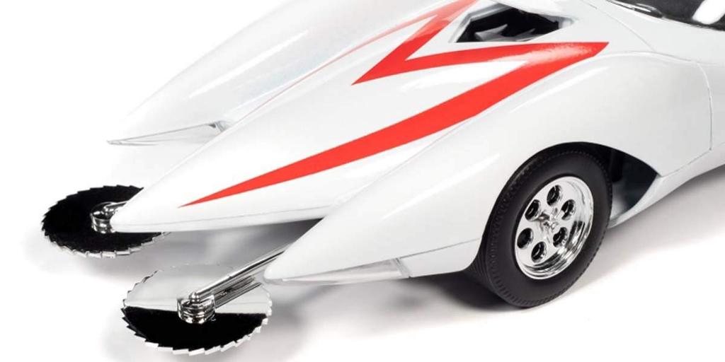 American Muscle Scale Speed Racer Mach 5 Finished Model AWSS124 1/18