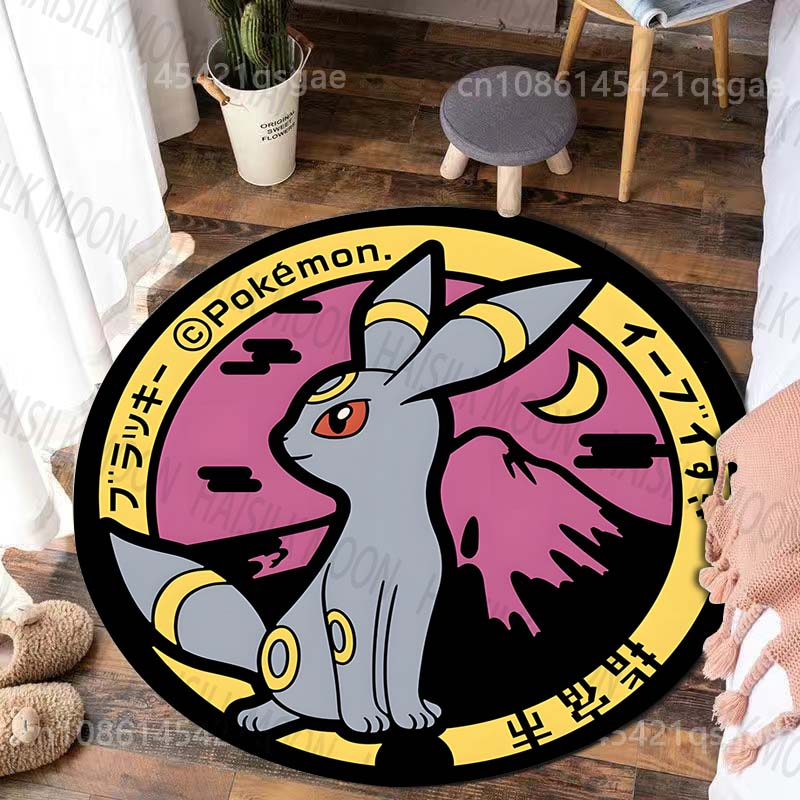 Multiple Styles Japan Cute Doraemon Print Round Rugs for Living Room Bedroom Floor Mats Kids Room Household Carpet Home Decor