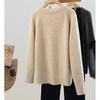 Sibaishe Women's V-Neck Raglan Long-Sleeve Pullover Sweater