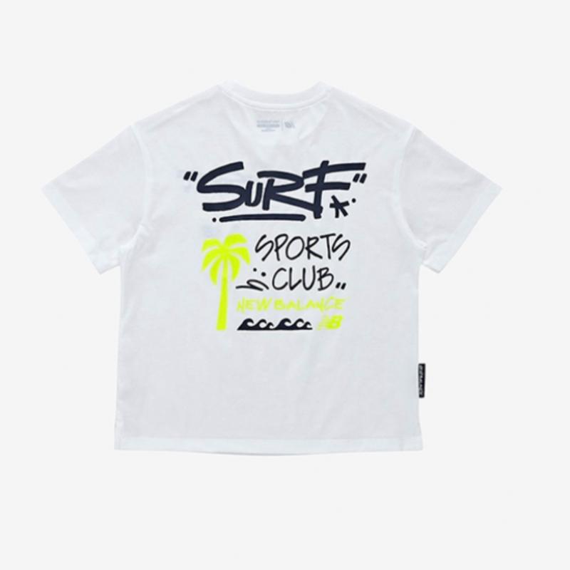 New Balance Kids Surf Pcm Cool Short Sleeve Tee B1 Nk9ef2401u 10 19 88