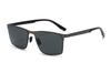 2026 Men's European & American Fashion Square Frame Polarized Sunglasses - Outdoor Driving & Sun Protection