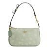Nolita 19 Brand Letter Charm Leather Mahjong Bag Hand Shoulder Bag Women's Light Green