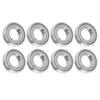 10Pcs Miniature Ball Bearings Stainless Steel High Speed Equipment Parts S6005ZZ 47x25x12mm