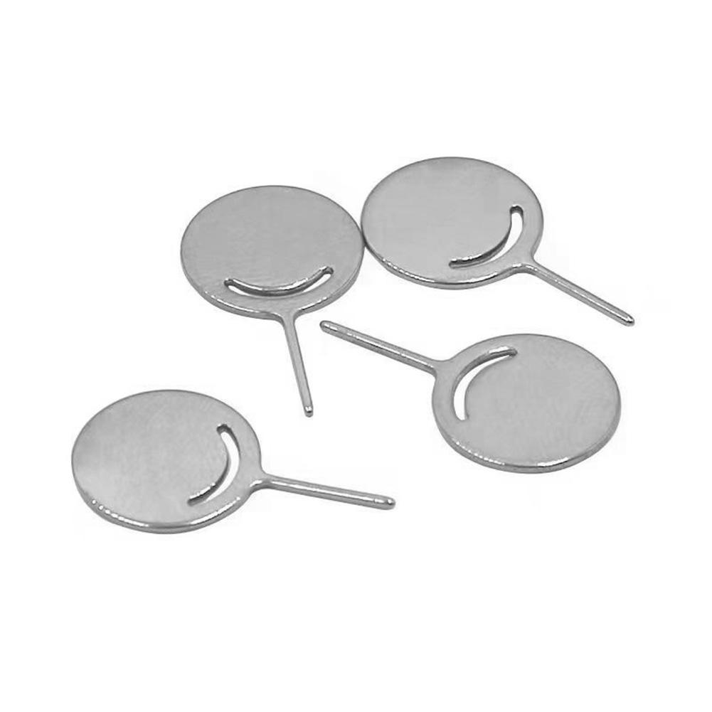 

20 шт. Універсальний інструмент для видалення лотка для SIM-карти, інструмент для виштовхування шпильки з нержавіючої сталі, відкривач для голок, виштовхувач для більшості мобільних телефонів, смартфонів D