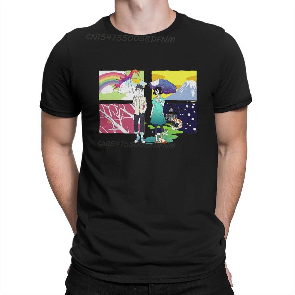 The Tatami Galaxy Newest T Shirt for Unisex Cool Fashion Camisas Pure Cotton Tshirts Custom Christmas Gifts OutdoorWear