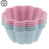 6pcs/lot DIY Silicone Mold Cupcake Cake Mold Muffin Baking Silicone Cake Mold Muffin Kitchen Bakeware Cake Decorating Tools