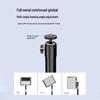 Dual-Use Projector and Phone Stand with Telescopic Adjustment, Punch-Free Tray for Home or Office.