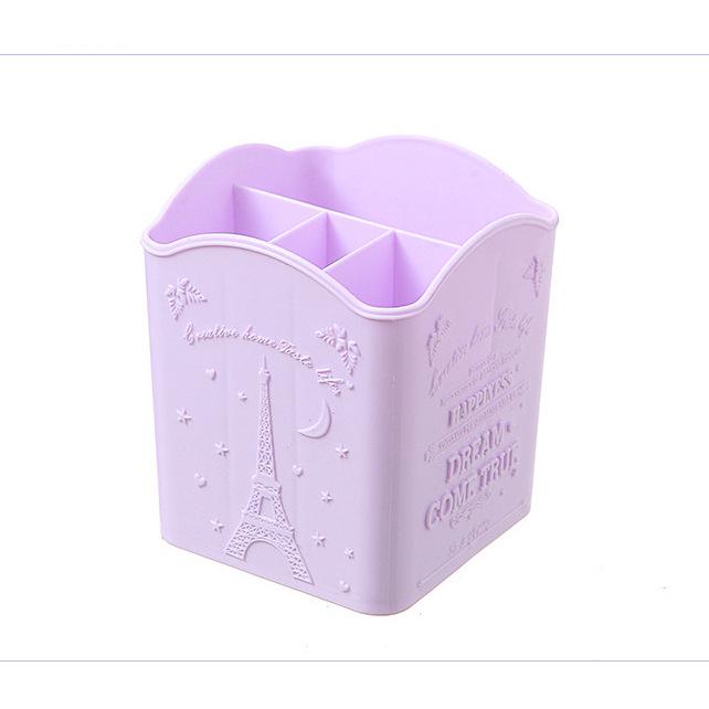 

Macaron Colored Nail Art Pen Holder: Durable Desktop Storage with Divided Compartments for Gel Polish, Painting, and Tools.