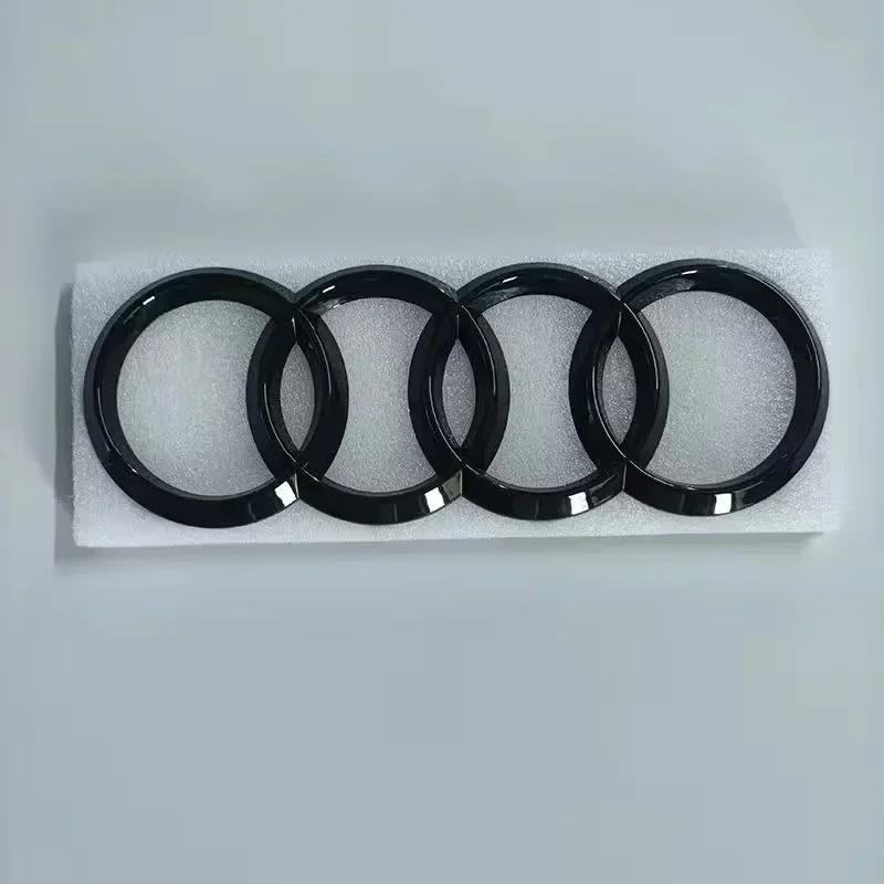 6 ks/sada Autopríslušenstvo Pre Audi Q3 2013-2022 Sline Logo Auta 4 Krúžky Znak Prednej Mriežky Zadný Dekál Batožinového Priestoru