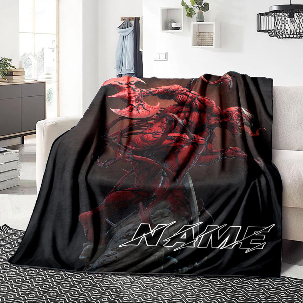 Custom Name "Spider-Man: Web Heroes" blanket for Couch & Bed, Plush Cozy Fuzzy Blanket Super Soft & Warm Blankets for Fall and Winter. 090816