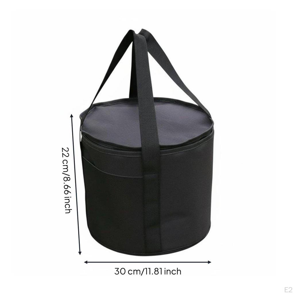 Cookware Organizer Bag Insulated Camping Storage WearResistant Large Capacity Outdoor Tote for