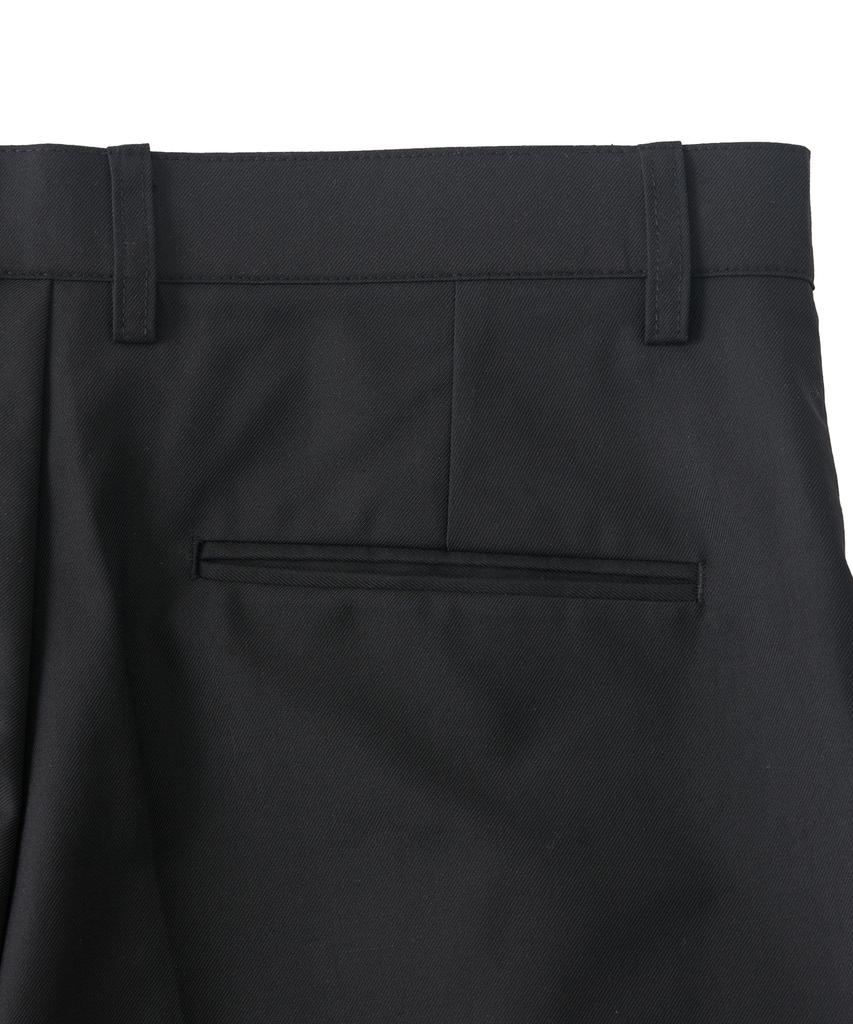 ANALOG MOOD Easy Tr Balloon Pintuck Slacks (Black)