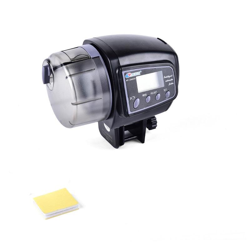 Digital LCD Automatic Aquarium Tank Fish Feeder Food Timer with Retail Package LCD Screen Adjustable Food Feeding