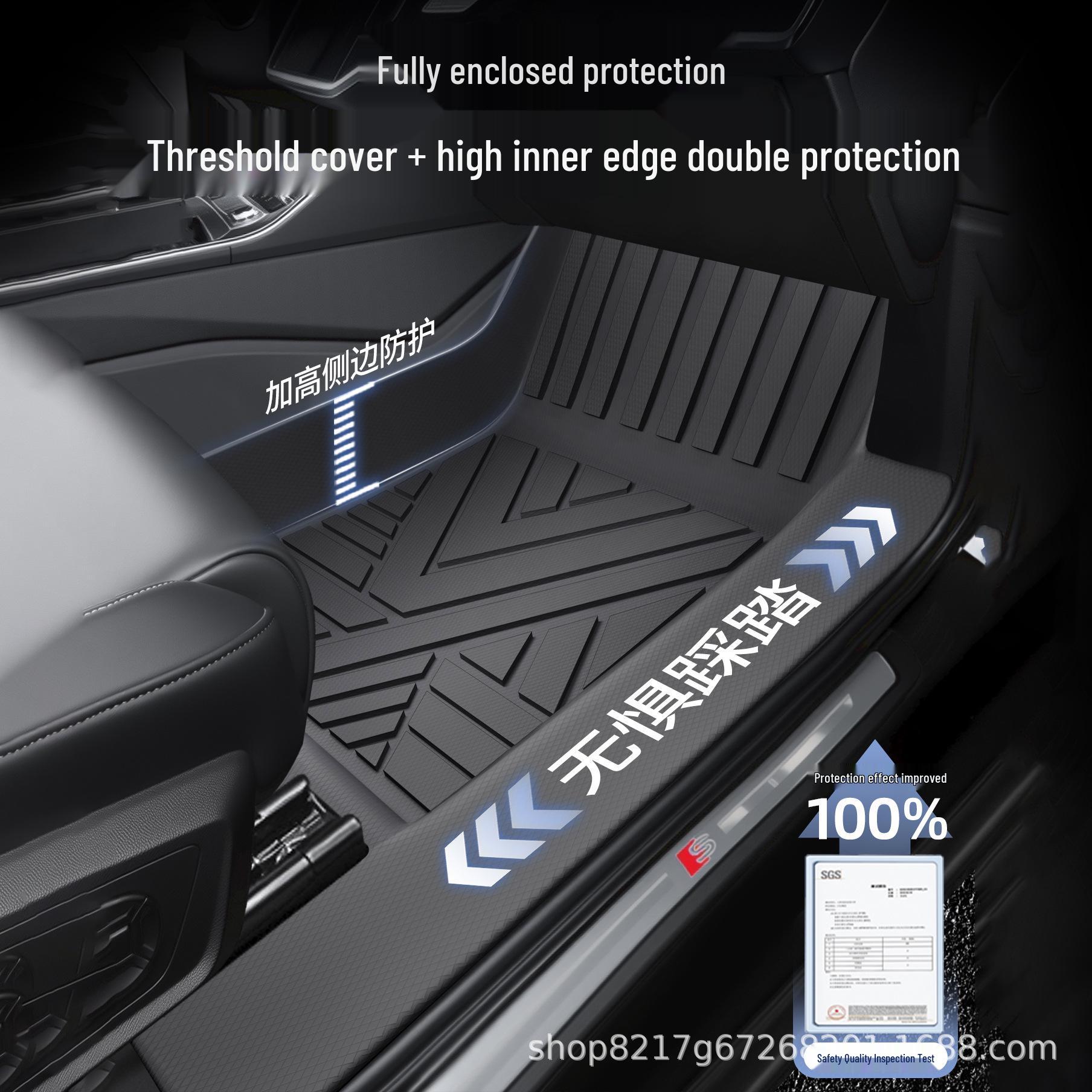 

BYD Seal 06/06DMI EV GT Full Surround Door Sill & TPE Floor Mats Single-layer Upgraded Mat
