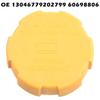 1PC Radiator Coolant Expansion Tank Cap For Opel For SAAB 9-3 9202799 1304677 Plastic Yellow High Quality Car Accessories