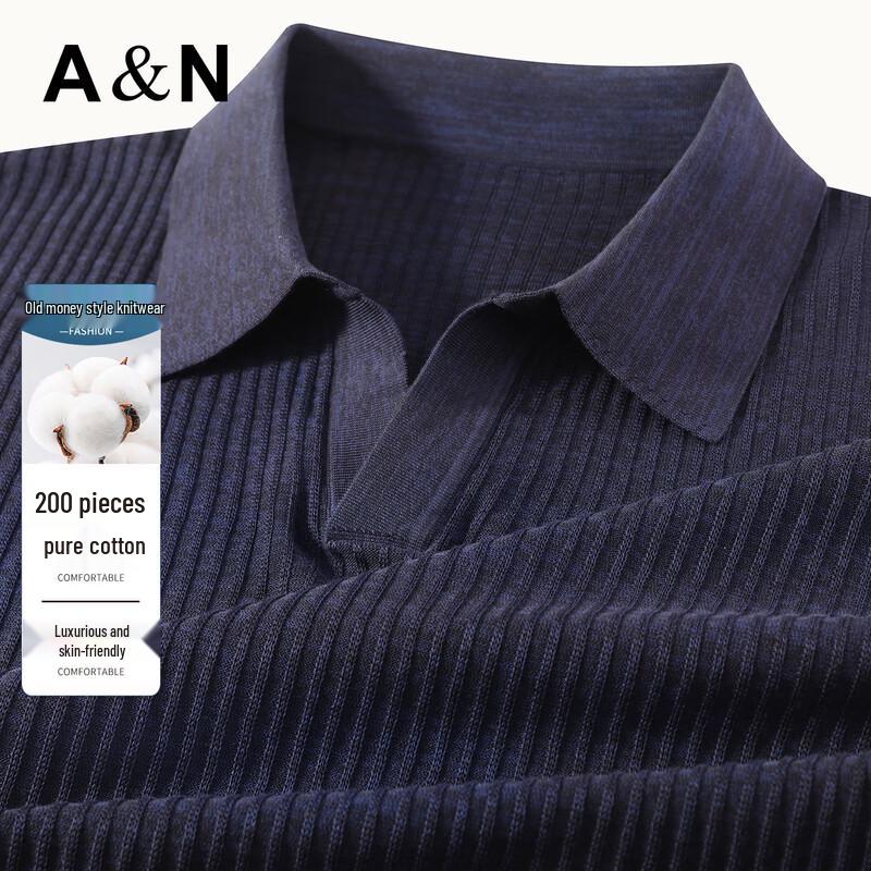 Antonio Men s Premium 200-Count Combed Cotton Knit Polo Shirt M