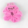Cute Cartoon Animal Plush Hair Scrunchie, Large Fluffy Hair Tie Elastic Ponytail Holder for Women Girls