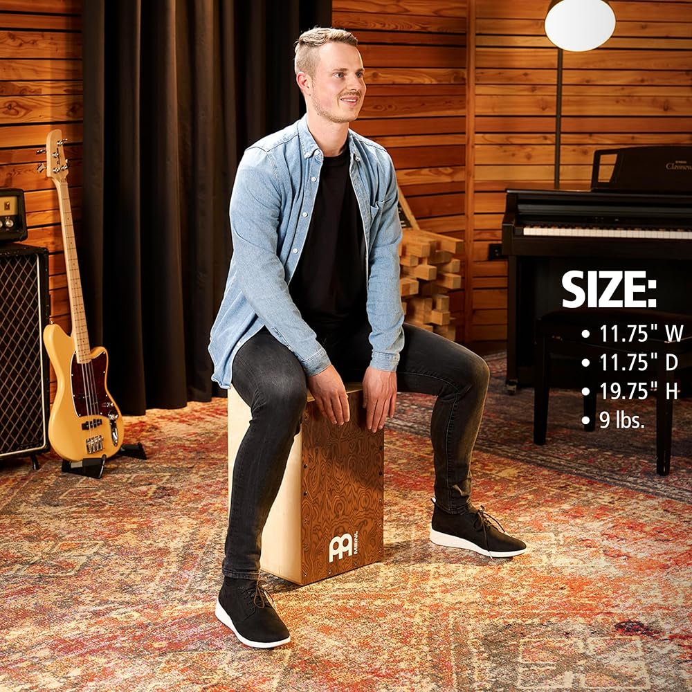 MEINL Percussion SC100BW Cajon Snare Craft (Επίσημο Ιαπωνικό Προϊόν) 19 3/4"