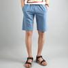 Shorts for Men Jeans Waist Strap Light Blue Korea Fashion