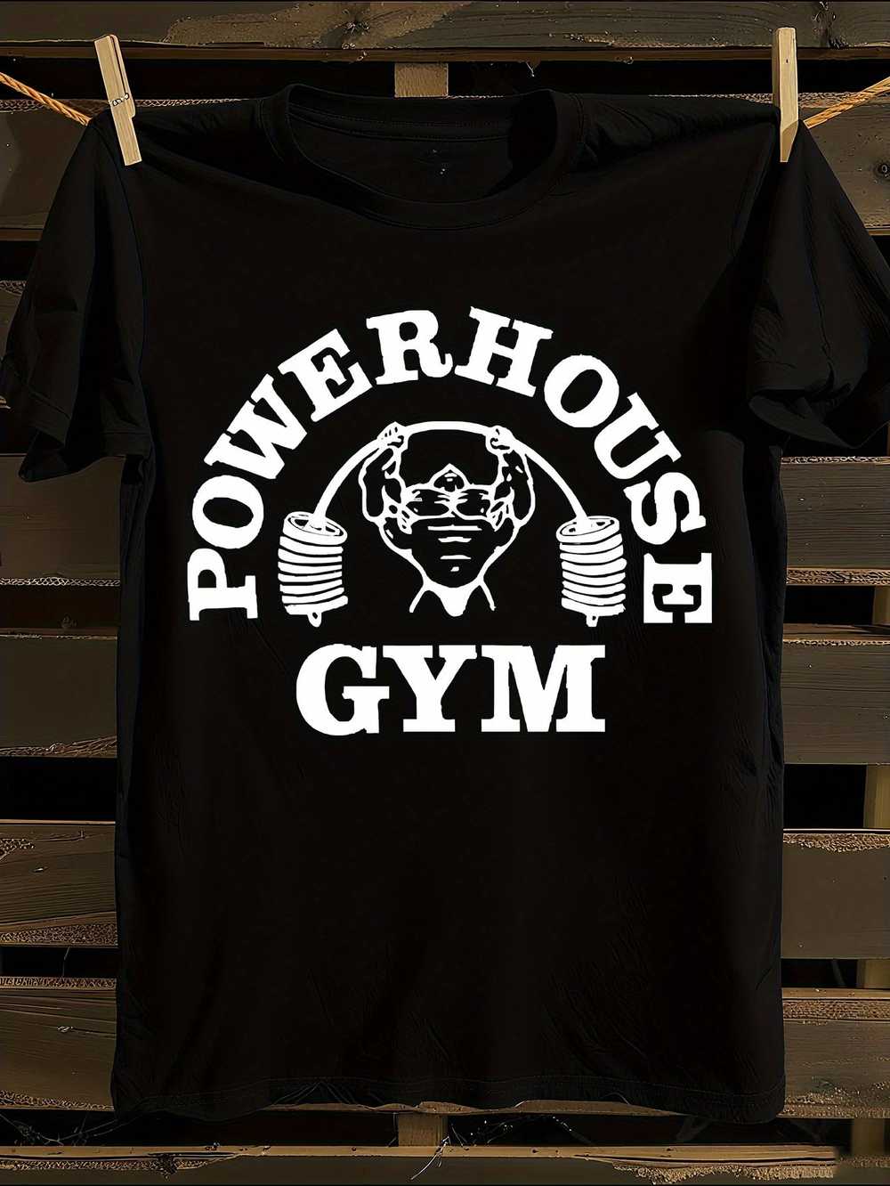 

Прочная футболка для спортзала из 100% хлопка Powerhouse XXXXL
