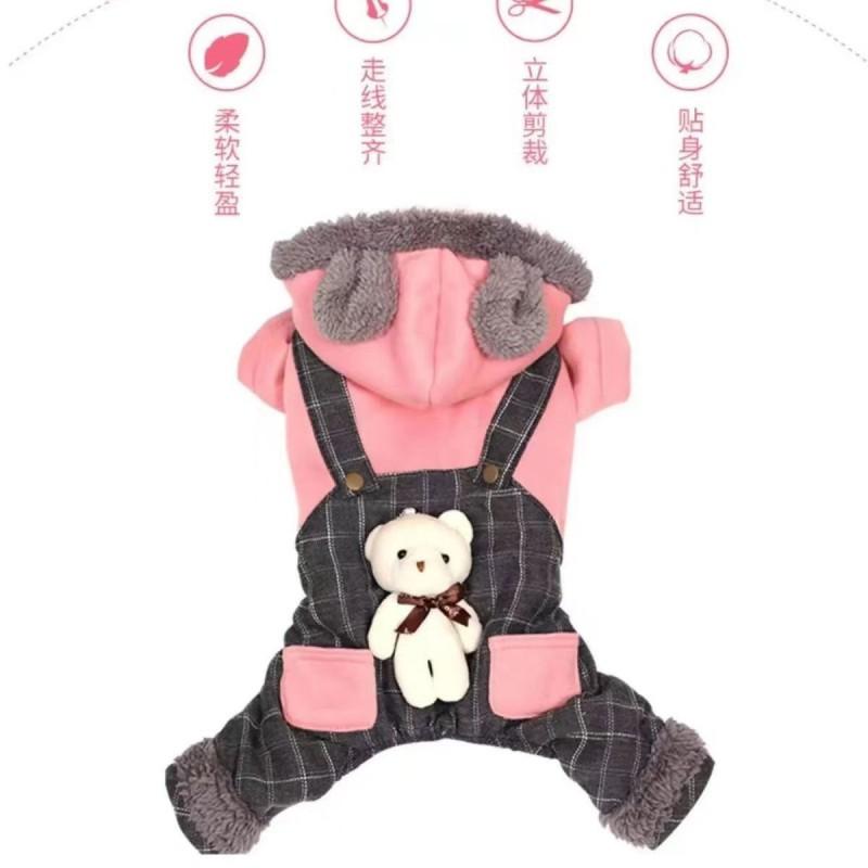 Weicher Fleece-Hunde-Pullover Klein bis Mittelgroße Rassen Winter Warmer Mantel Bichon Pudel Schnauzer