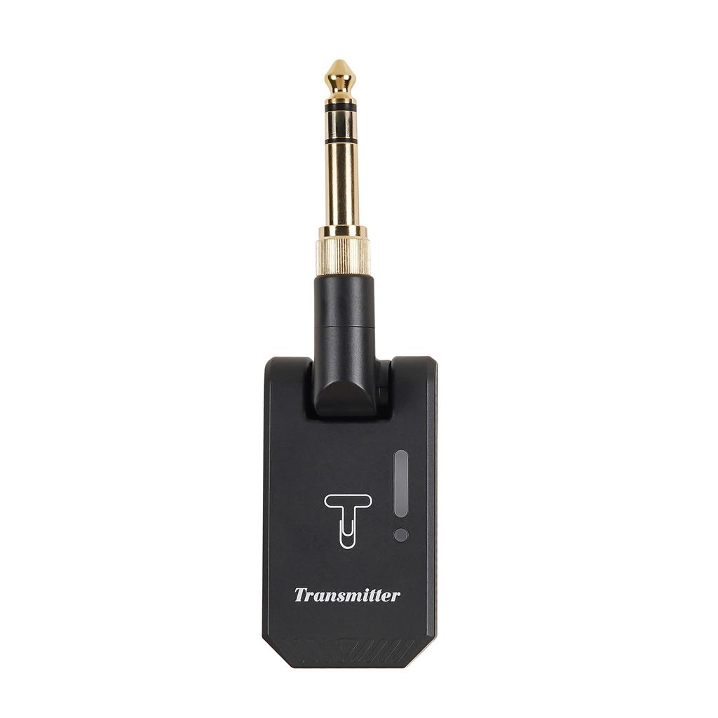 5.8GHz Wireless Sound Transmission System Rechargeable Guitar Bass Wireless Receivers 3 Milliseconds Low Latency with