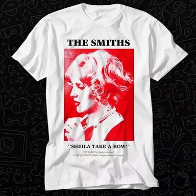 The Smiths Sheila Take A Bow T Shirt, Short Sleeve Cotton T-shirt, Size S To 5XL Unisex T-Shirt
