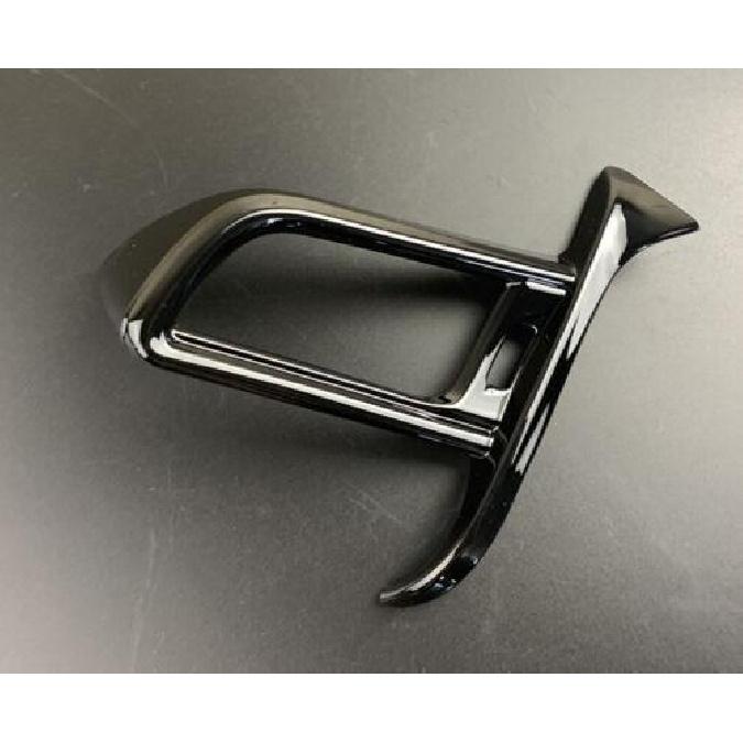 Glossy Black Console AC Left Air Outlet Vent Trim Fit For Toyota Camry 2018-