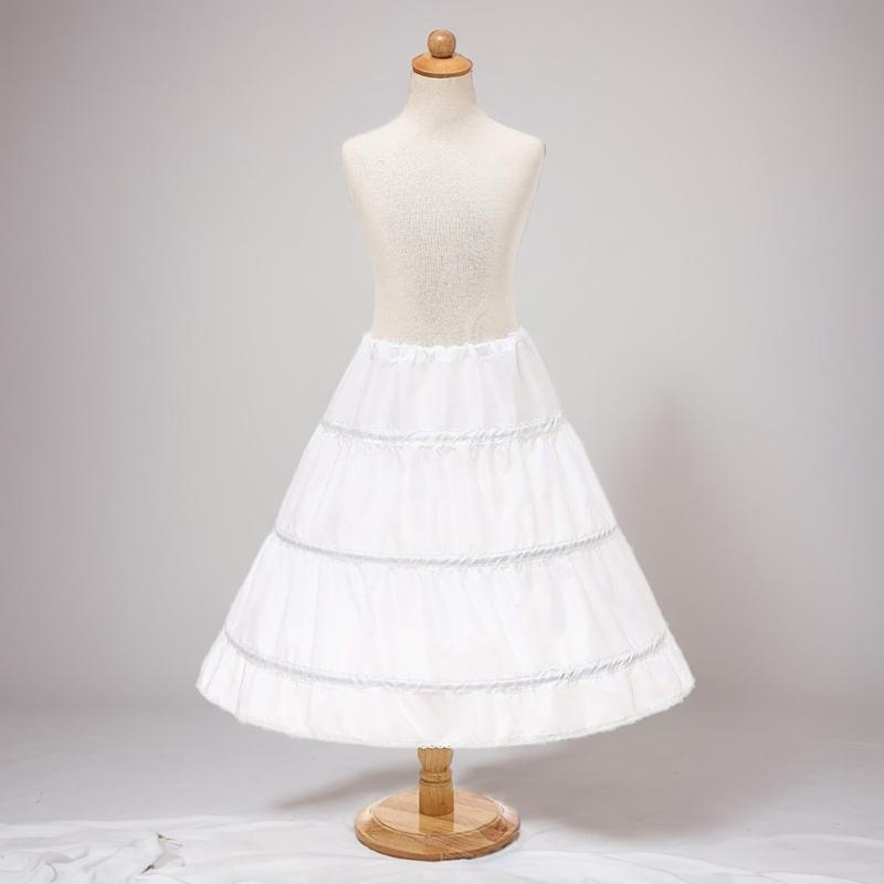 Breathable Petticoat for Kids Girl Comfortable and Adjustable Crinoline Skirt for Children Formal Occasion Costume Props