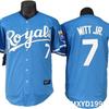 Custom Embroidered Baseball Jersey Royal Blue Team Uniform Size S To XXXL Men Youth Sports Fan Wear