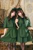 Clearstone Halloween Cosplay Western-Style Maid Mini Dress, Women's, Size M, Green