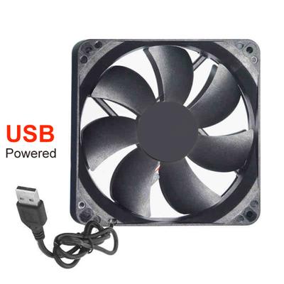12 cm 1200 U/min 5 V USB-Lüfterkühler für PC-Computergehäuse, Router, Set-Top-Box
