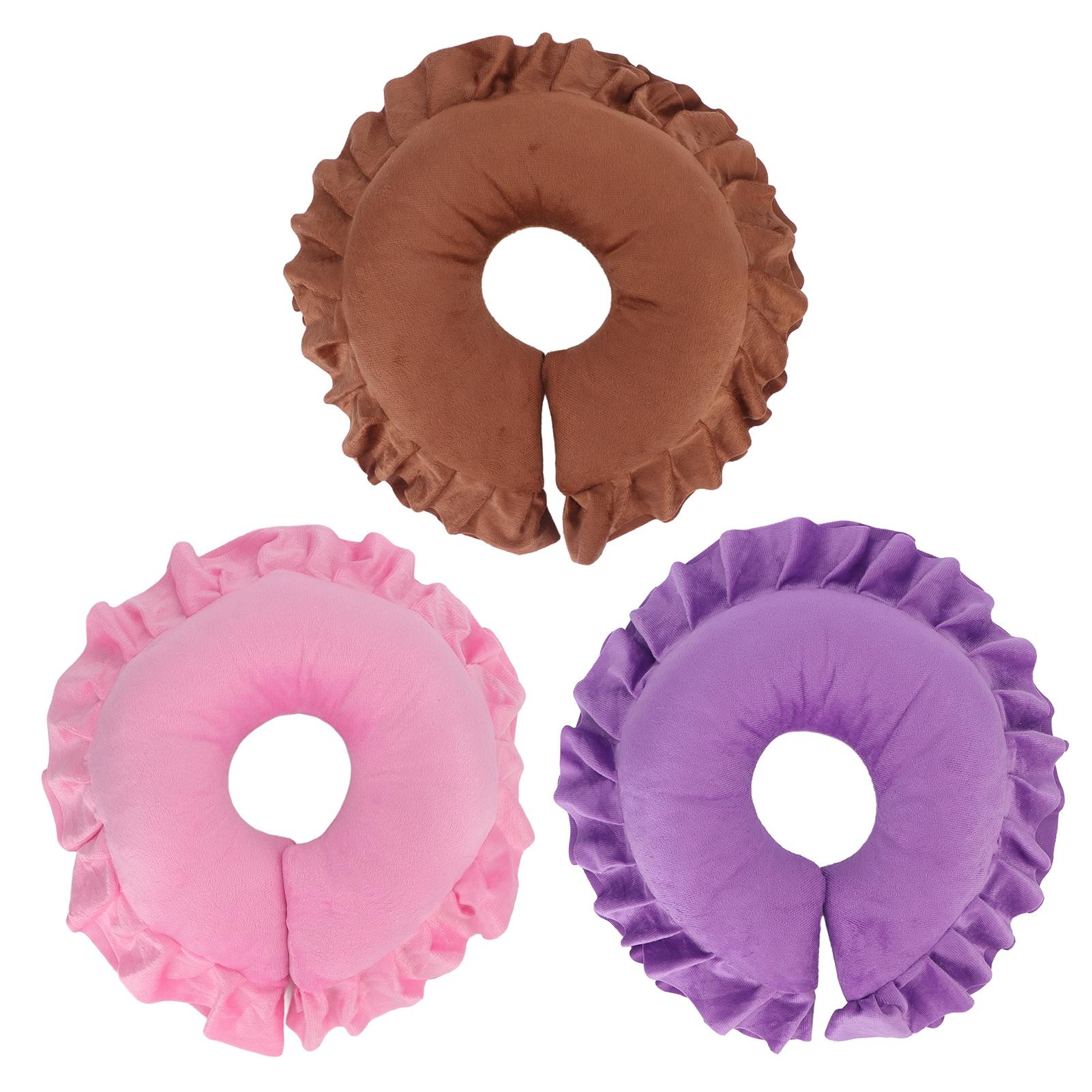 

U-образная подушка для поддержки шеи, мягкая подушка для стола, кровати, лица для салона красоты, спа-массажа