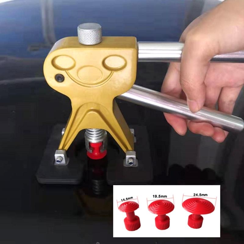 3 Pcs Professional Automobile Sheet Washer Mend Tool Car Dent Puller Repair Gasket Puller Auto Care Paintless Revomer Tool