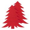 Cutlery case cover red Christmas tree 2 pcs.