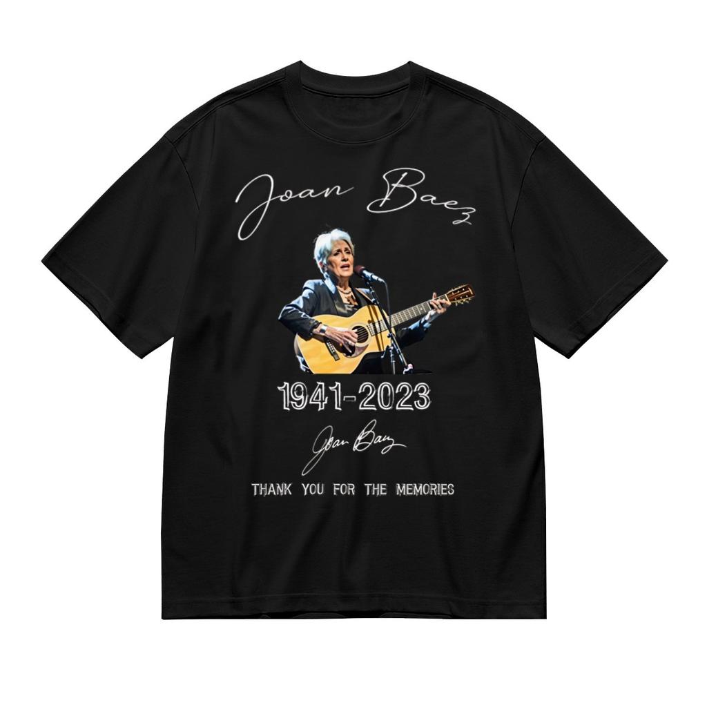 T-shirt Hommage au Chanteur Folk Joan Baez 1941-2023