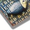 Blue Fish 2D Metal Wall Art Poster Bar Decor