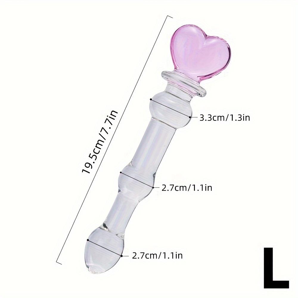 Kristallglas Dildos Sex Produkte Butt Plug Vaginale Anal Stimulation Perlen Prostata Massage für Frauen Homosexuell Anal Plug Sex Spielzeug