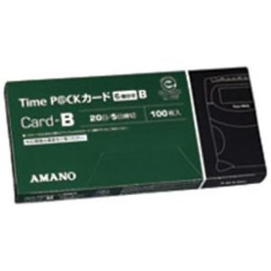 

наборы для бизнеса Amano Time Pack Card колонки B (2 использовать) (6 печатных) [x2 набора]