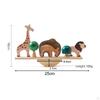 Toy Montessori Toys for 3-5 Years Developmental Smooth Surface Toddlers 1-3 and 2-4 Old