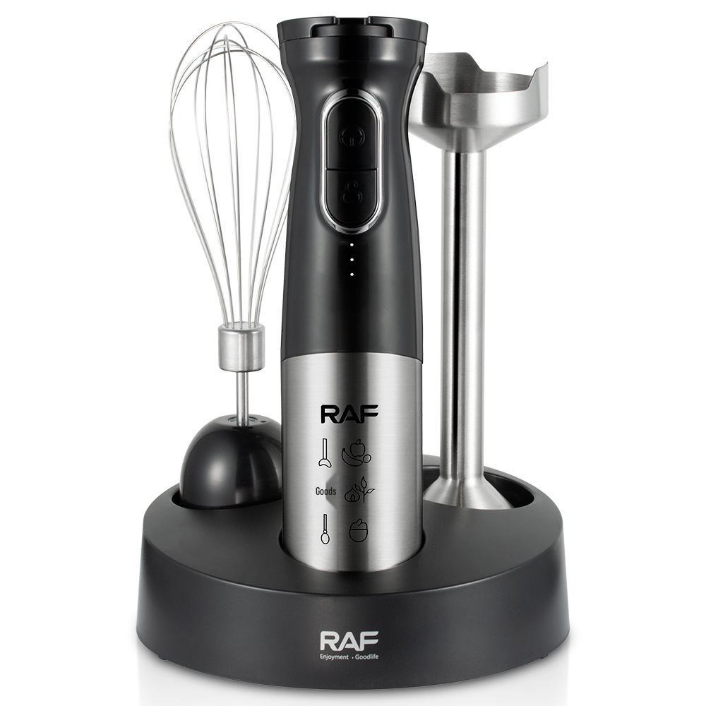 

Five-in-One Wireless Handheld Food Processor: Juicer, Meat Grinder, Blender, and Cooking Stick with Lock. EU Standard