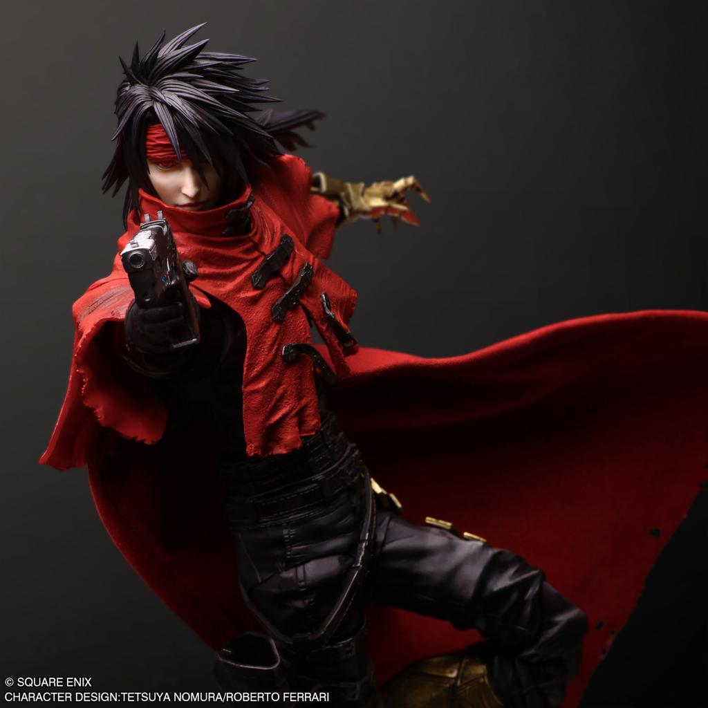 Final Fantasy VII Rebirth PLAY ARTS True Vincent Valentine PVC Painted Movable Figure