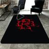 Rammstein-inspired Print Rug Floor Mat for Living Room or Bedroom Soft and Comfortable Carpet a Gift for Birthday and Holiday.